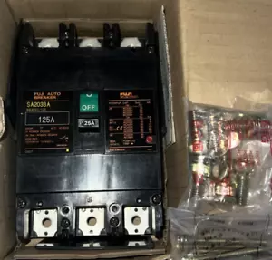 INTERRUPTOR DE CIRCUITO DE 3 POLOS FUJI SA203BA 125A NUEVO - Imagen 1 de 3