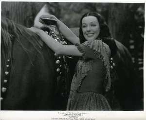 LORETTA YOUNG Vintage Original 1936 Foto RAMONA selten - Bild 1 von 1