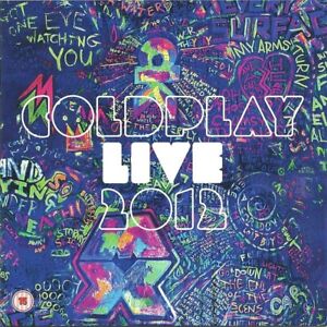 Coldplay - Live 2012 (2012)  CD+DVD  NEW/SEALED  SPEEDYPOST