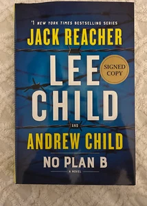 No Plan B: A Jack Reacher Novel - Lee & Andrew Child SIGNED x2 - FIRST EDITION - Bild 1 von 4