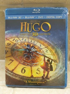 Hugo (Blu-ray/DVD, 2012, 3-Disc Set, Limited 3D Edition Includes Digital Copy... - Image 1 of 2