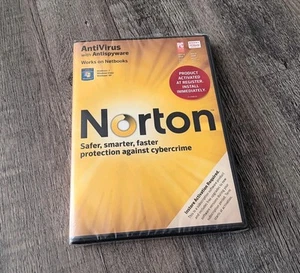 NEW Norton Antivirus 2010 Antispyware CD Windows 7 Windows Vista Windows XP - Picture 1 of 3