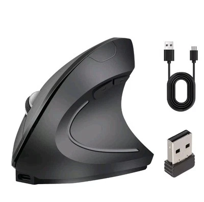 TECKNET Ergonomic Mouse 4800 DPI Wireless Vertical Mouse with 6 Adjustable DP... - Image 1 of 4