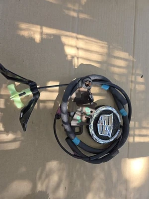 2008-2014 Cadillac CTS TRUNK LID LOCK LATCH RELEASE LOW WITH CABLE USED OEM - Image 1 of 4
