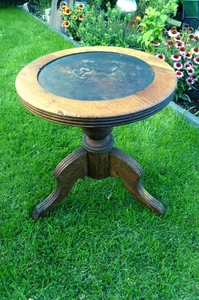 restaurierter Klavierhocker Klavier Hocker Nussbaum höhenverstellbar 48-60 cm - Bild 1 von 19