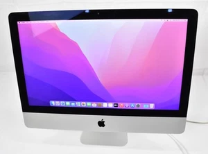 Apple iMac 21.5" Late 2015 i5-5575R 2.8GHz 8GB 1TB 12.6 Monterey MK442LL/A - Picture 1 of 9