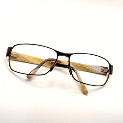 Óculos de sol Maui Jim preto coral MJ245-19M metal preto feito na Itália SOMENTE ARMAÇÕES - Imagem 1 de 4