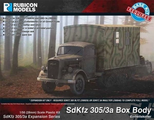 Rubicon Models SdKfz 305/3a Expansion Set for SdKfz 305 Blitz 3a Maultier 1/56 - Picture 1 of 5