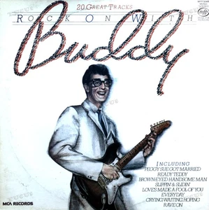 Buddy Holly - Rock On With Buddy LP (VG/VG) .* - Picture 1 of 1