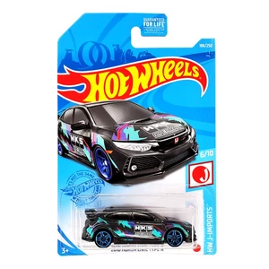 Honda Civic Type R 2018 Hot Wheels gris HW J-Imports HKS Mainline GTB06 2021 - Imagen 1 de 2