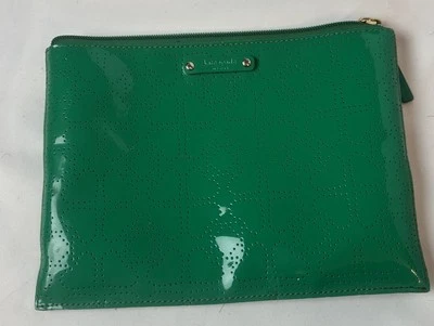 Bolsa Kate Spade Grande Metro Spade Kelly Verde Brillante Para Mujer Perforada Foto 1 de 4