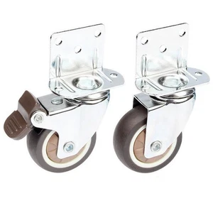 Silent Swivel Wheels for Moving Furniture Chair Crib 20kg Load Capacity - Picture 1 of 71