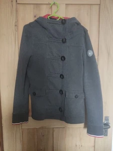 Gaastra Duffelcoat Damen / Gebraucht Größe M dunkelgrau+rot/Weis - Bild 1 von 10