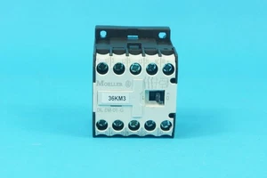 Moeller DILEM-01-G(24VDC) Contactor, 3 poles+1 NC contact, 4kW 400V AC-3 - Picture 1 of 2