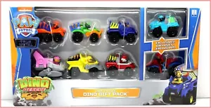 8 VEHICLES - PAW PATROL DINO PUP RACERS + 2 Exclusive REX & RYDER Diecast🌟NEW🌟 - Picture 1 of 9