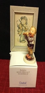 Lot Vintage Exclusive Edition Goebel Hummel Figurine #447 / #4 Picture Fiddler - Bild 1 von 7