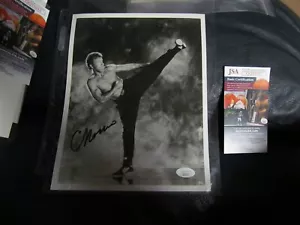 Chuck Norris signiertes Foto JSA zertifiziert - Bild 1 von 4