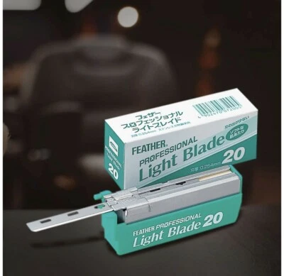 Lâminas profissionais Feather Artist Club 20ct - Imagem 1 de 4
