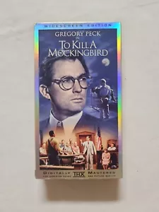 TO KILL A MOCKINGBIRD Gregory Peck VHS Tape, COMPLETE/TESTED SEE PHOTOS (VHS52) - Picture 1 of 4