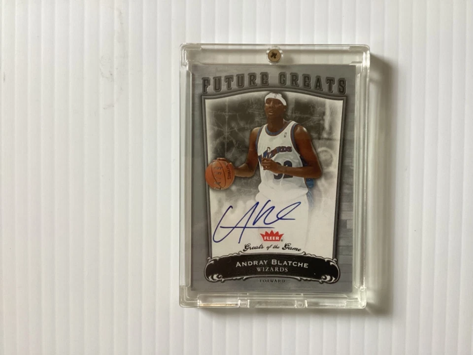 2005-06 Fleer Greats of the Game #103 Andray Blatche Rc. Auto #24/99 - Image 1 of 1
