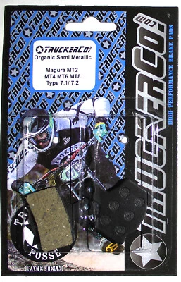TRUCKERCO Organic Disc Brake Pads Magura MT2 MT4 MT6 MT8 7.1 7.2 campagnolo h11 osm29