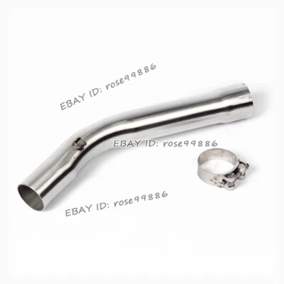 Tubo de enlace de escape medio de acero inoxidable deslizante para Yamaha YZF R6 1998-2005 Foto 1 de 4