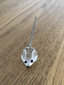 Swarovski Small Mouse With Metal Tail - Picture 1 of 4