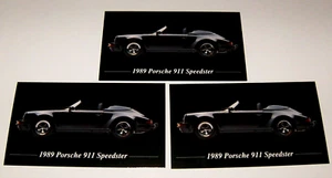 ★★3-1989 PORSCHE 911 SPEEDSTER PHOTO PRINT MAGNETS 89 87 90 91 92 94★★ - Picture 1 of 1