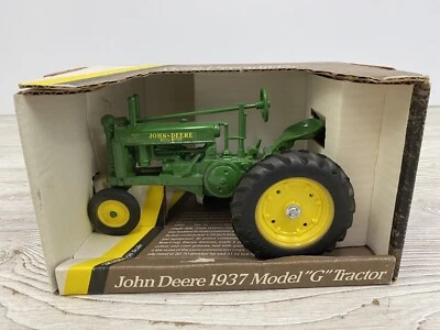 ERTL John Deere 1937 Model G Tractor Die-Cast Metal Replica 1/16 Scale /rb - Image 1 of 4