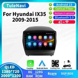 Reproductor GPS pantalla radio coche reproductor DSP estéreo CarPlay para Hyundai Tucson iX35 2005-2015 - Imagen 1 de 30