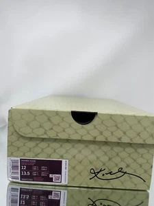 SOLO CAJA DE ZAPATOS Nike Mamba Rage Negro Talla 12 SIN ZAPATOS - Imagen 1 de 5