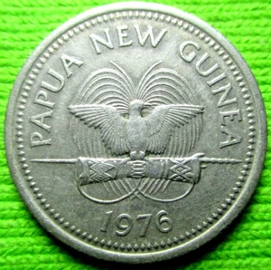 1976 PAPUA NEW GUINEA 10 TOEA # 56/1/24 - Picture 1 of 3