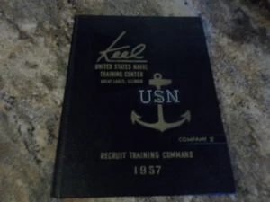 Keel - 1957 - Company 37 - US Naval Training Center, Great Lakes, IL, Recruit  - Picture 1 of 9
