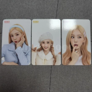 TAEYEON X YOUNGMANPIZZA YOUNGMAN PIZZA OFFICIAL MD GOODS EVENT PHOTOCARD SET NEW - Picture 1 of 2