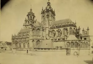 France Normandie Argentan eglise Quincaillerie Delaporte ancienne Photo Neurdein - Picture 1 of 3