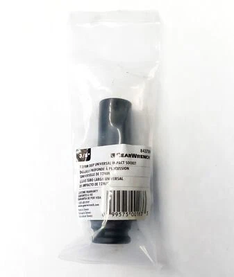 GEARWRENCH 84378N 3/8" Drive 6 Point Deep Universal Impact SAE Socket 3/8" - Image 1 of 3