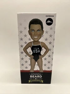 Amanda Beard Olympic Swimming Team USA Gold Medalist Coca Cola Bobblehead BDA - Picture 1 of 16