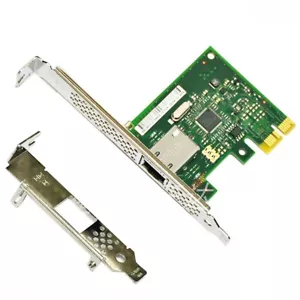 Intel I210-T1 Chip Gigabit Ethernet/Network Card(NIC),Single PCI Express 2.1 X1 - Picture 1 of 3