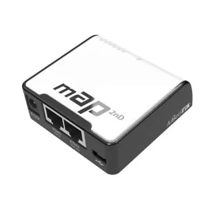 Mikrotik RBmAP2nD Micro Access Point mAP AR9531 CPU 64MB DDR2 RAM RouterOS - Picture 1 of 12