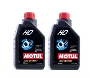 2 LITRI OLIO MOTUL 80W90 LUBRIFICANTE CAMBIO E TRASMISSIONE HD 80W90 MINERALE - Imagen 1 de 1