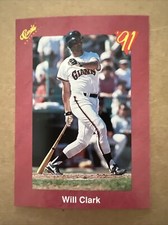 CLASSIC 1991 MLB Baseball Card WILL CLARK # T94 EX-NM! ⚾️