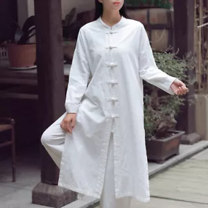 Traje Tang Chino de Colección para Mujeres Abrigo de Tai Chi Prenda para el torso Artes Marciales Uniforme de Kung Fu - Imagen 1 de 12