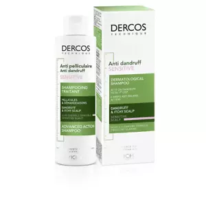 New Vichy Dercos Anti-Dandruff Sensitive Scalp Shampoo 200ml 6.8 fl oz - Picture 1 of 2