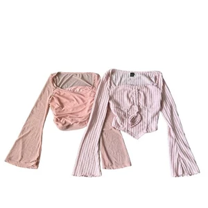 SHEIN Cropped Top 2-teiliges Paket Mädchen Größe 11y - Bild 1 von 2