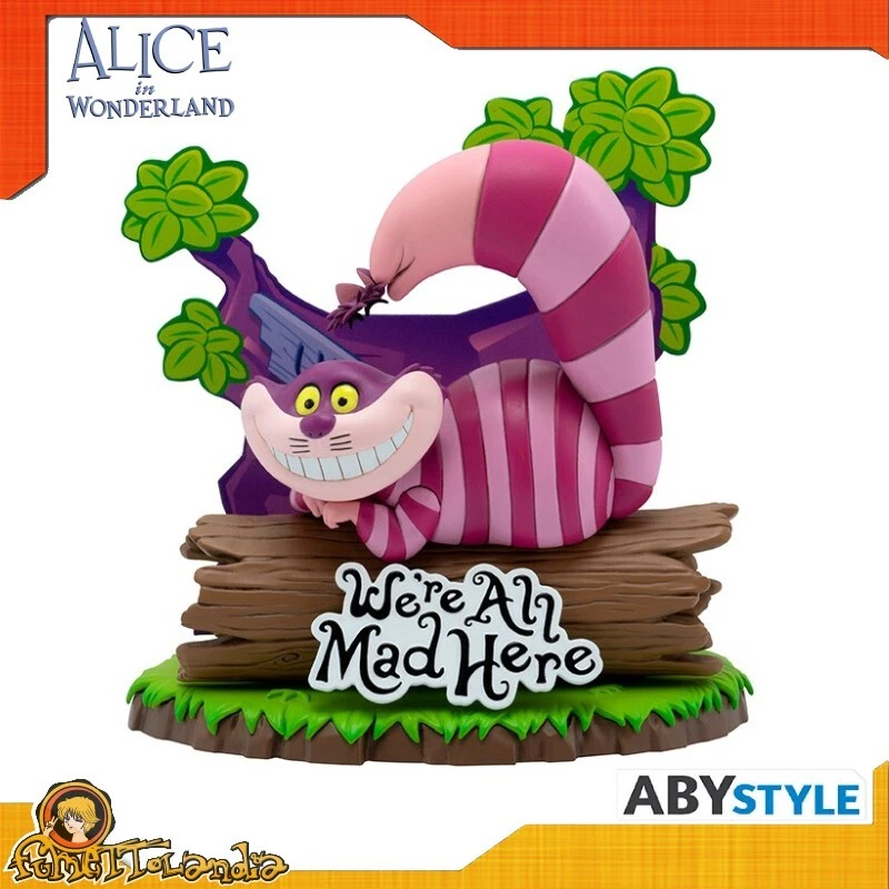 Disney Alice nel Paese delle Meraviglie Stregatto Cheshire Cat Figure Abystyle