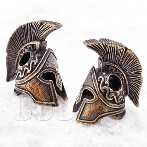 EDC Paracord Bead Beads Charm SPARTAN HELM für Armband Messer Lanyard Schlüsselanhänger - Bild 1 von 8