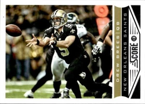 2013 Score #130 Drew Brees Scorecard - Picture 1 of 2