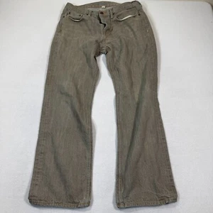 Banana Republic Straight Jeans Mens 33x30 Gray Denim Classic Casual Fit - Picture 1 of 11