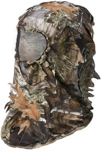 Ghillie Gesichtsmaske 3D Blatt Ghillie Camouflage Vollabdeckung Kopfbedeckung Jagd Zubehör - Bild 1 von 7