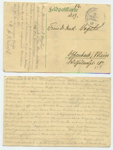 98935 - Feldpostkarte - 12.9.1914 nach Offenbach - Bild 1 von 2